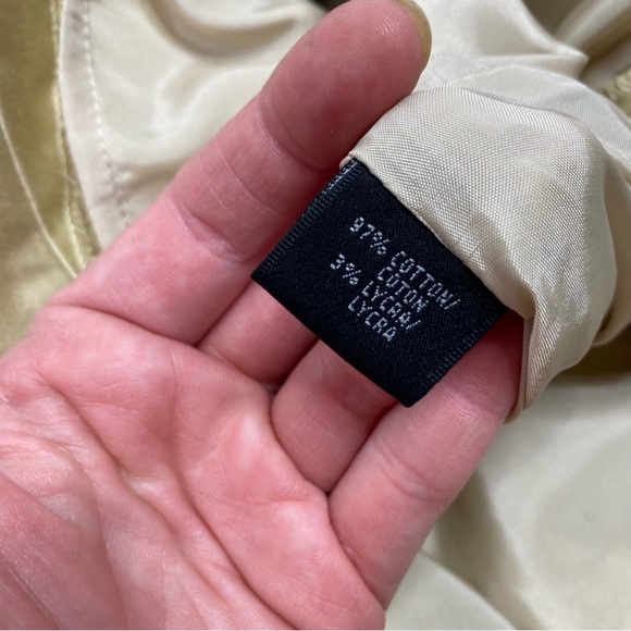 Lafayette 148 Beige Tan Embellished Beaded Pencil Skirt - Picture 5 of 7